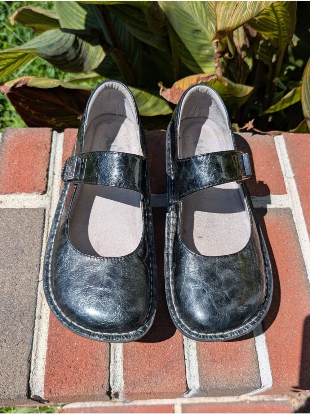 Black Alegria Paloma Mary Jane Shoes Size 7.5 Comfort Non-slip Professional